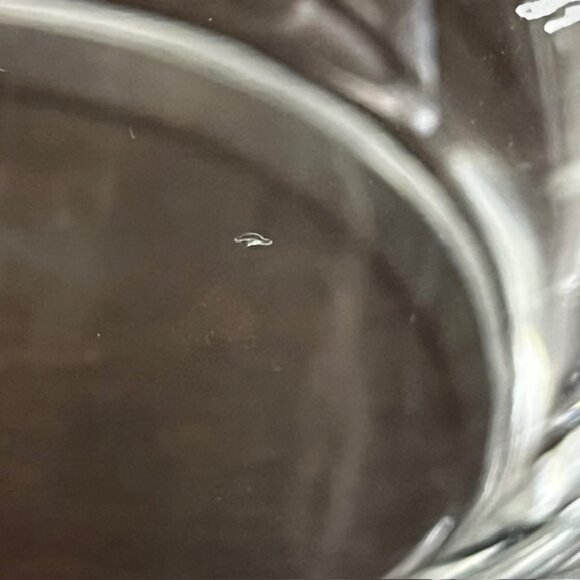 Glass Pitcher Palm Tree Design Barware Serving Contemporary Minimalist - Picture 6 of 7